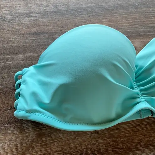 Mint Strappy Bandeau Bikini Top Size Small