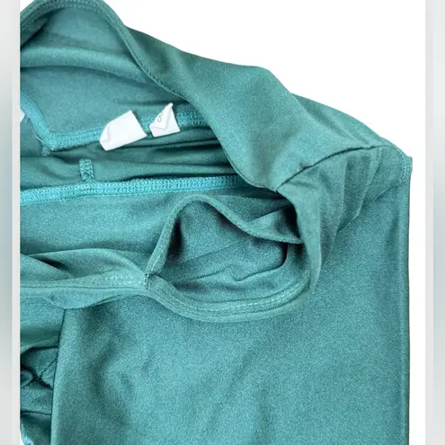 SEFI Disco Smoke Pine Athletic Yoga Workout Leggings Women’s XS Green