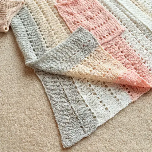 POL  Cream and Pink Knit Sweater - Image 4