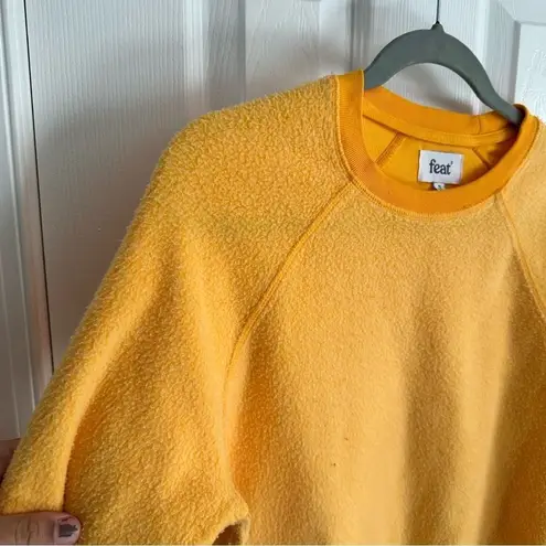 FEAT BlanketBlend Crewneck Spring Sunlight Size Small