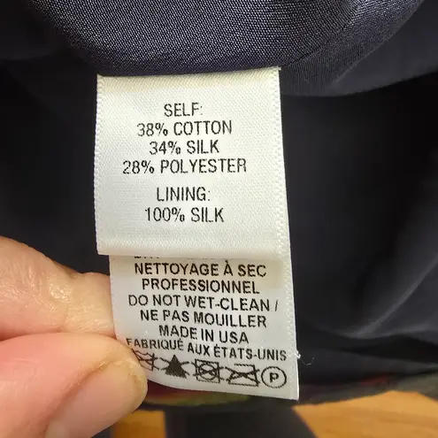 Carolina Herrera Floral Print Midi Length Dress.