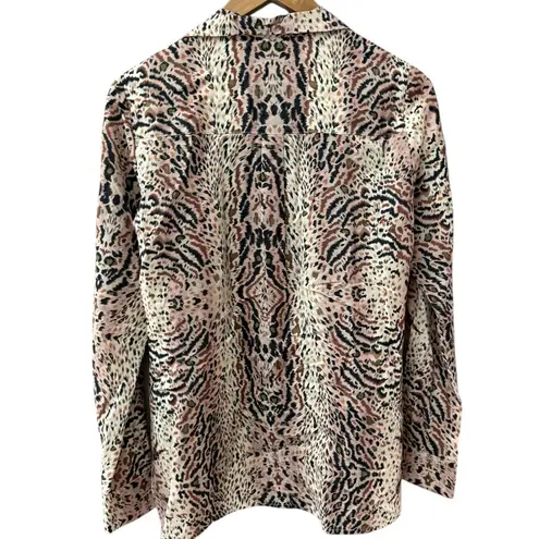 ALLSAINTS Toni Arietta Western Shirt in Ecru White Size 4