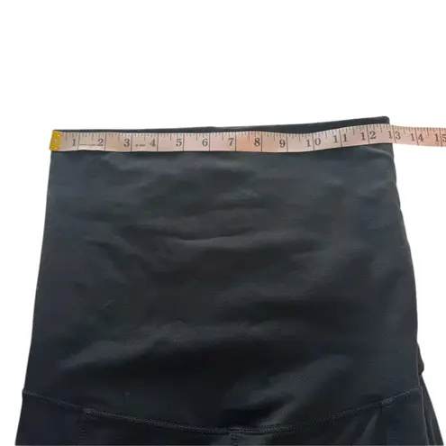 Kindred Bravely Maternity Postpartum Francesca Black Capri Legging Pockets Small Size undefined