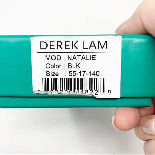 Derek Lam Natalie Sunglasses Women’s Blue Square UV 55-17-140 New w/ Case