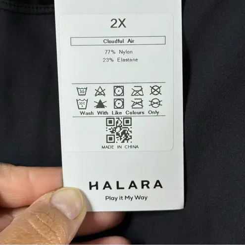 Halara Black Cloudful Air Skirt SZ: 2XL