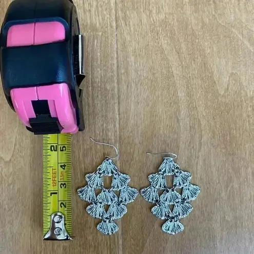 Sterling Silver Seashell Earrings