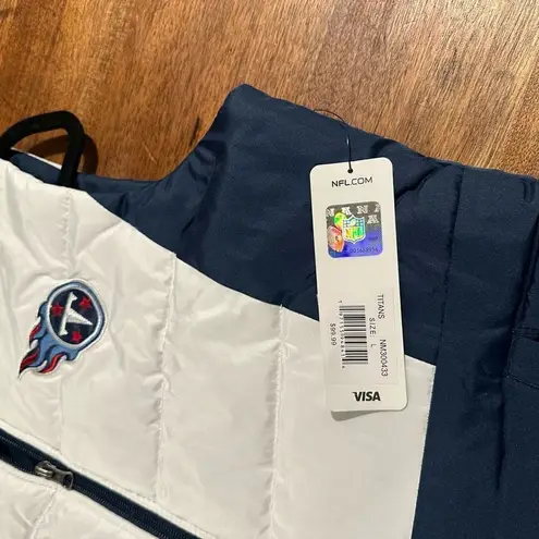 NFL Team Apparel NWT  Titans Puffer Vest