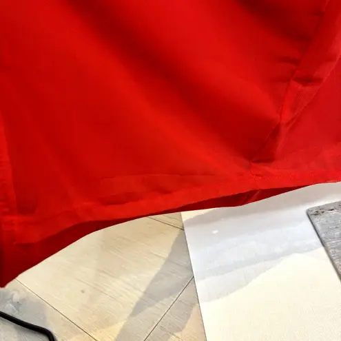 Black Halo EVE Padma Red Full Length Gown Size 8 Evening Dress Formal ($575)