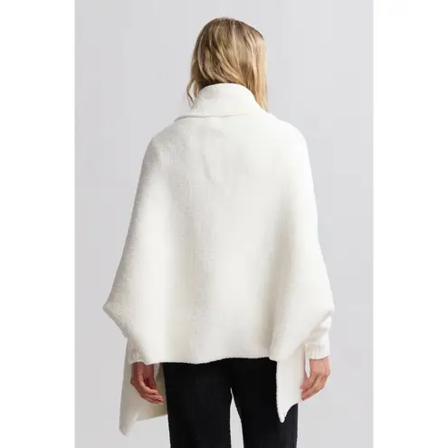 Barefoot Dreams CozyChic Blanket Wrap in Pearl One Size New Womens Cardigan