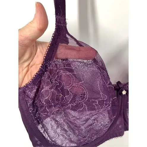 Wacoal Retro Chic Full Figure Underwire Lace Bra 38C