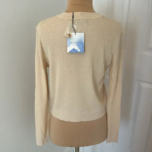 Majorelle Winnee Metallic Cardigan