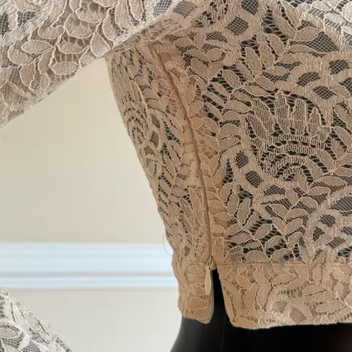 Bell Sleeve Lace Crop Top Butterfly Sleeve Blouse Lace Tee T