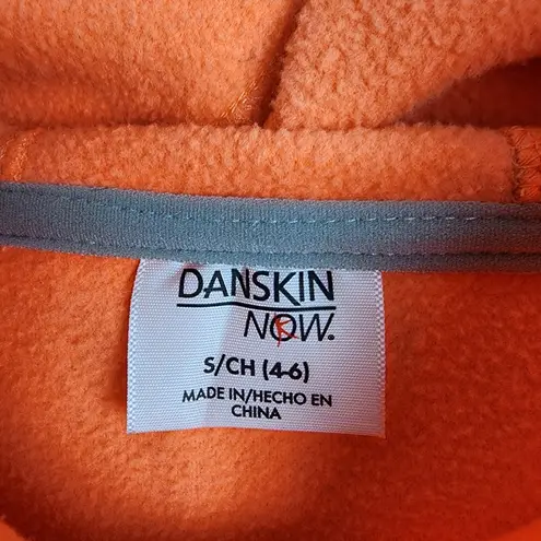 Danskin  Now Coral Hoodie Sweatshirt Pullover Athleisure Athletic Top Size S