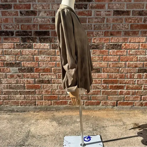 Quince Heures Trente “Lola” brown faux suede vegan jacket/ 4/Excellent condition