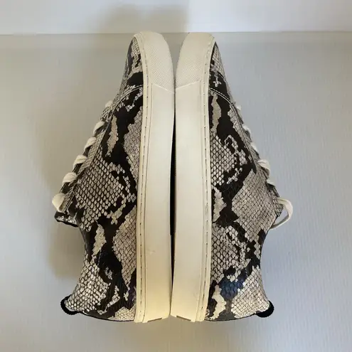 Dr. Scholl’s Snake Print Sneakers 10M Women’s Casual Lace