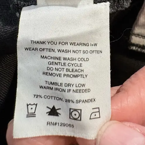 Imogene and Willie Black Slim Straight Stretch Jeans Sz 28 💛