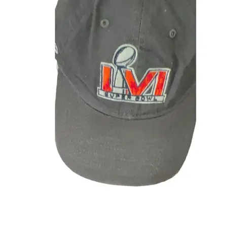 Vintage Super Bowl 56 LVI NFL Football Los Angeles Embroidered Adjustable Logo Red