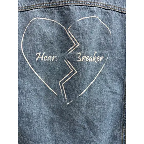 Women's Sadie & Sage Blue Denim Heartbreaker Jean Jacket