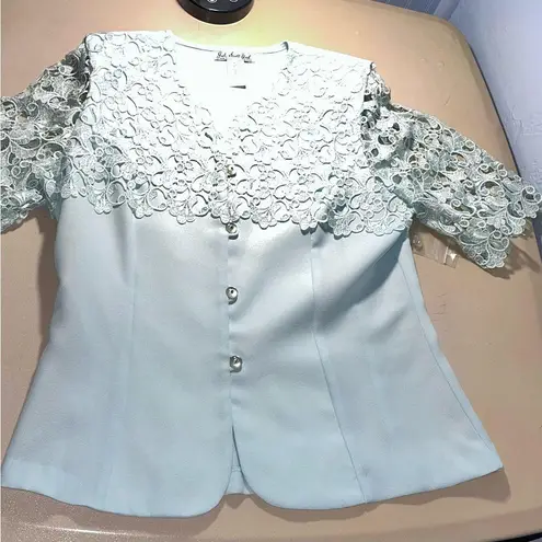 NWOT Jodi Scott York 2 pc Skirt Suit Green Size 10