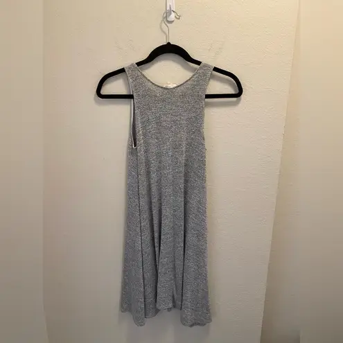 Aritzia Wilfred Free Rosa Jersey Knit Mini Dress Gray Size XXS