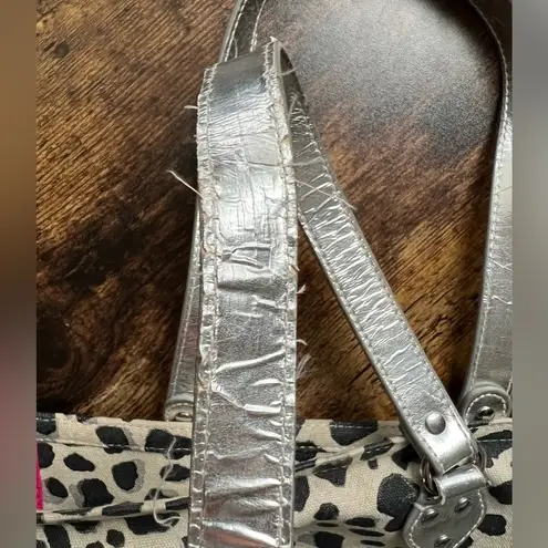 Isaac Mizrahi Live leopard print tote bag