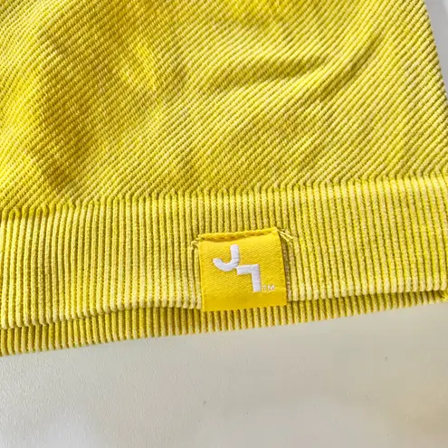 JoyLab Yellow Sports Bra Tank Top with Built in Bra US Small