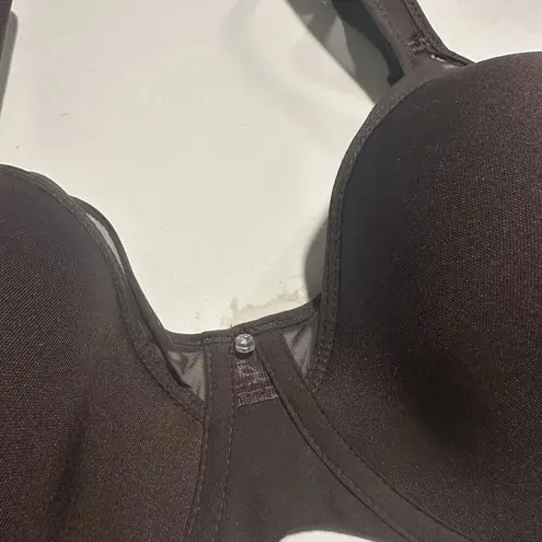 Bali Bra 38DD Brown Mesh Trim Underwire Full Coverage