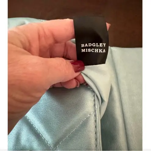 Badgley Mischka Light and ethereal quilted convertible crossbody rests like a dream on your arm