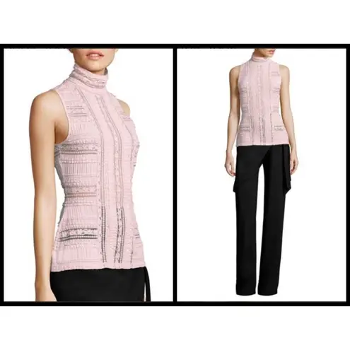 Cinq à Sept 💕CINQ A SEPT💕 Antonia Sleeveless Lace Turtleneck