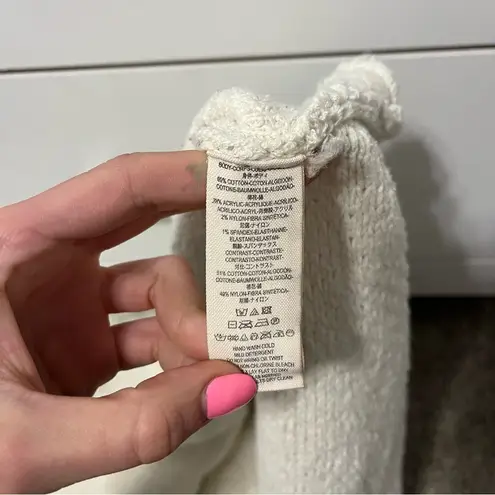 Free People  Cuddle Up Pullover Sweater in Ivory