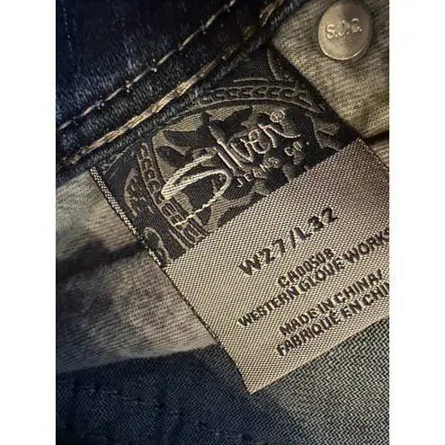 Silver Jeans Suki Surplus Denim Jeans 27 x 32 Womens 27x32 Boot Western Bootcut