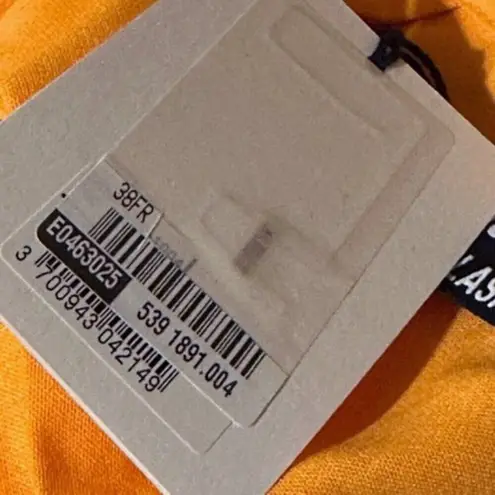 Jacquemus Passio crepe Orange button up shirt size 6