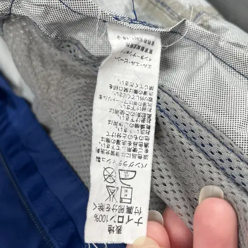 LL Bean Trail Model Raincoat Women's M Blue Long Waterproof Jacket Hooded Rugged Size M