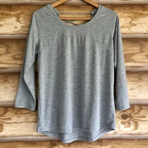 RBX lattice back relaxed fit active top size S