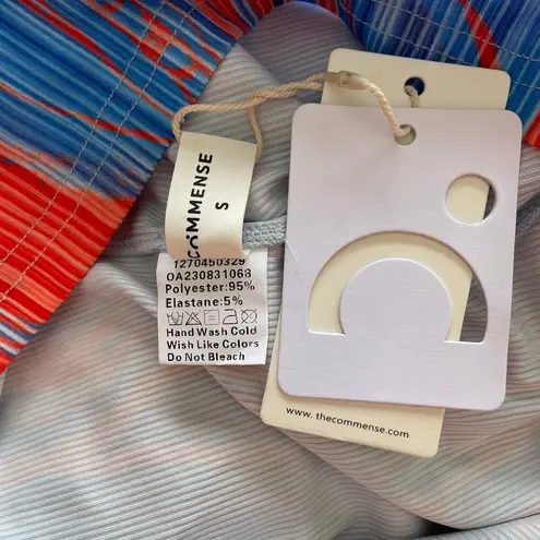 Commence Commense Flaming Passions Long Dress Cowl V-Neck Sleeveless Size Small NEW