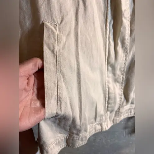 Treasure & Bond Cream Utility Jacket Nordstrom brand utility cargo cotton