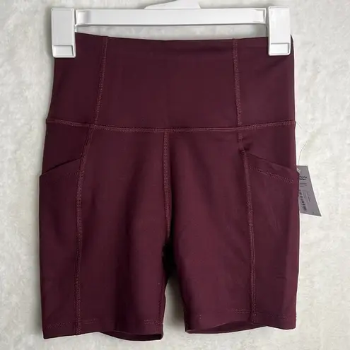 Core10 Women's Slim Fit High Waist Yoga Shorts Size XS