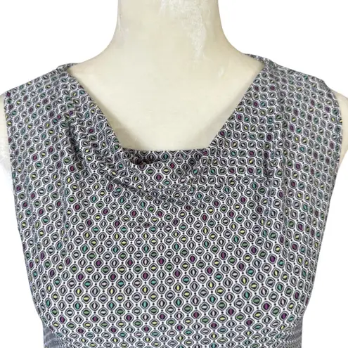 Talbots  multicolored geometric  pattern sleeveless pullover tank top size P - Image 5