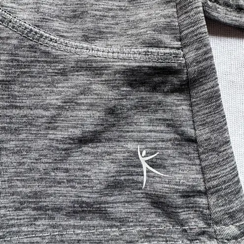 Danskin Now Black & Gray Zip Front Active Jacket Women’s Size Small