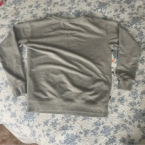 Boston Proper Colorful Butterfly Print Whimsical Crewneck Sweatshirt Size Small