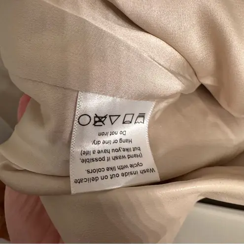 BOA | BECAUSE OF ALICE Leather Blazer Jacket White Size L