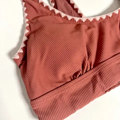 *NEW* Berlook Contrash Stitch Bikini Red Size L