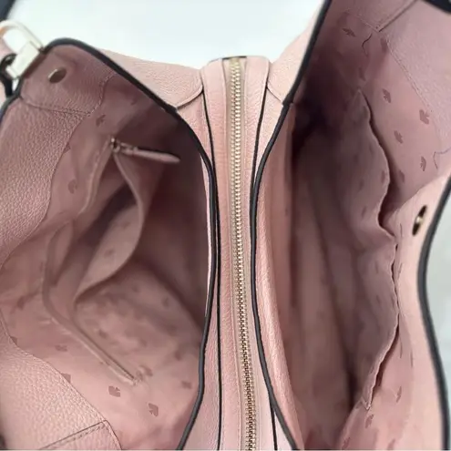 Kate Spade Elegant Pink Leather Shoulder Bag