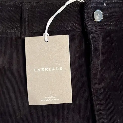 Everlane  Relaxed The Corduroy Wide Leg pants black Women’s Size 0 NWT