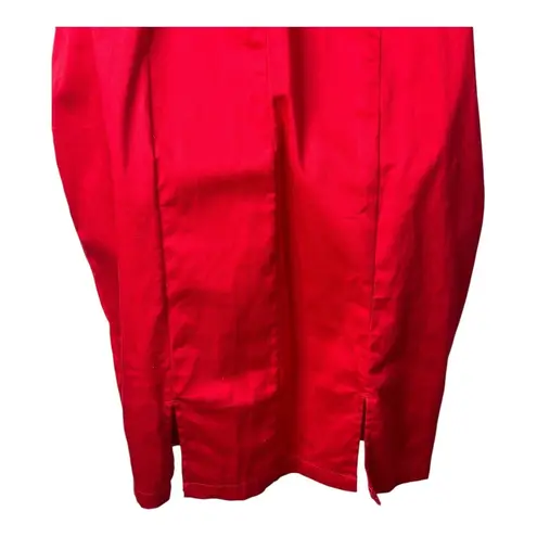 Betty Boop Torrid Embroidered Keyhole Red Dress Pinup Style Cutout Midi Size 12