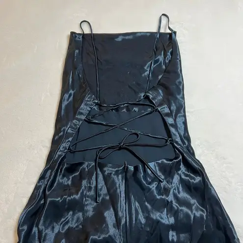 Bardot Estelle Satin Maxi Dress Size 10/L Sleeveless Formal Party Bridal Classic