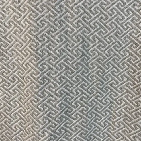 Tyler Böe Textured Geometric Bell Sleeve Dress Women's Medium Gray Beige