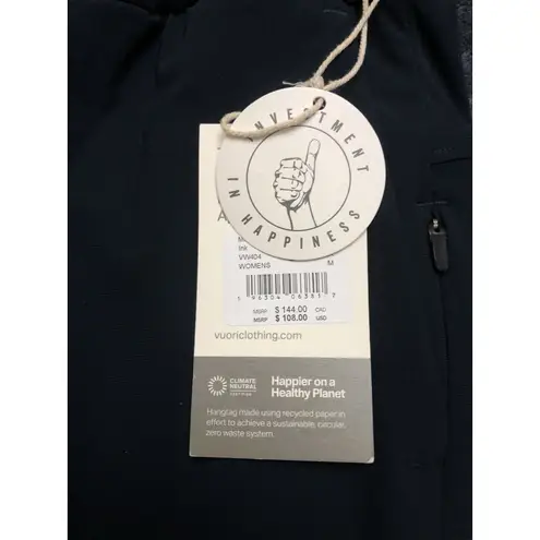 Vuori Women’s Miles Ankle Pant Tapered Mid Rise Color Ink Sz Small New $108