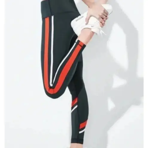 Peloton Stripe Logo Workout Leggings Athletic