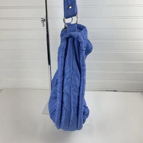 VTG Samsonite Sammie Series 96 Blue Nylon Puffer Bag Travel Purse Carryon Tote